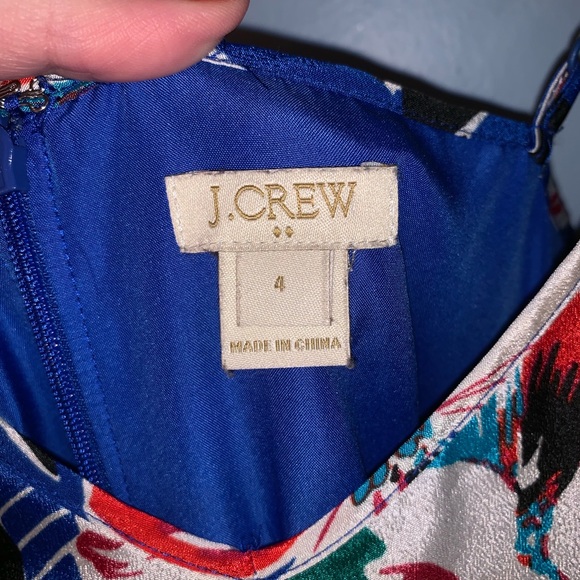 J. Crew Floral Dress, Size 4 - Picture 3 of 3